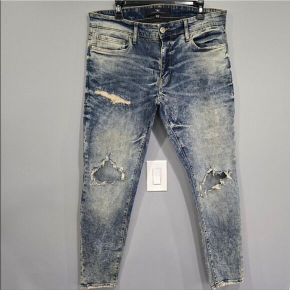 🐢 Jordan Craig - Ross - Asbury Denim Jeans Mens 36/32 - Picture 17 of 17